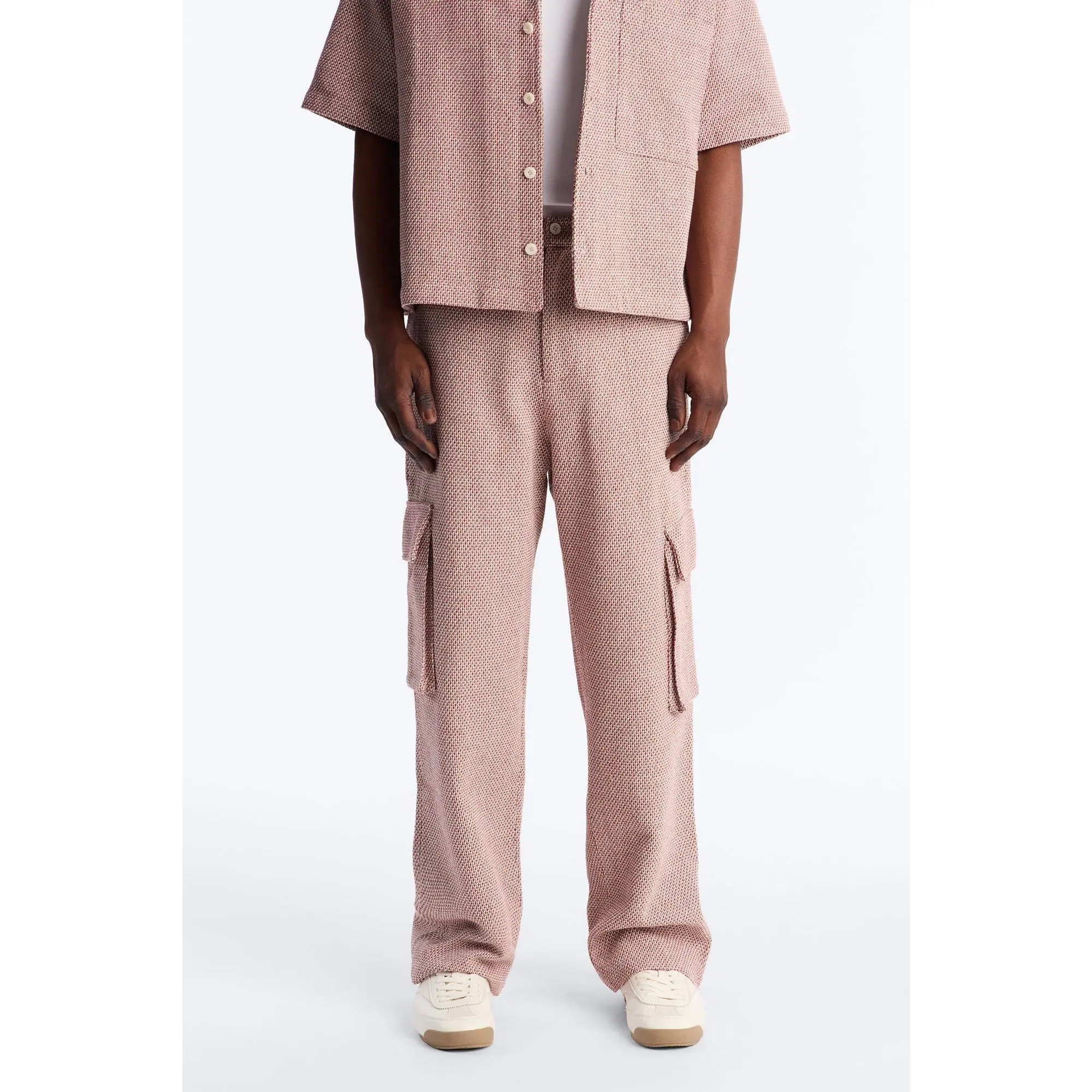 Baggy Garrison Cargo Pant - Red/combo