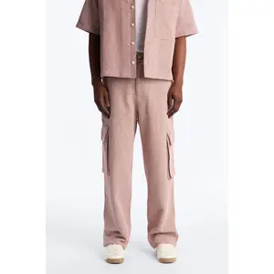 Baggy Garrison Cargo Pant - Red/combo