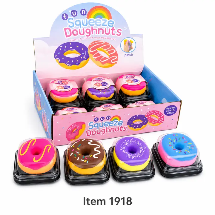 Donuts Soft Squishy | Item 1918 | 12ct