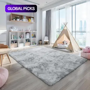 Solid Color Faux Fur Rug, 1 Count Soft Plush Rug, Decorative Carpet for Home Living Room Bedroom, Room Decor, Home Decor #GLOBAL PICKS