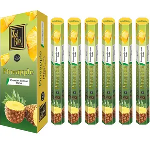 Zed Black Pineapple premium incense sticks.6 box of 20 sticks = 120 sticks made in India aroma for house office Scented Fragrance sticks