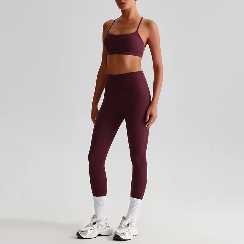 8639 reddish brown set