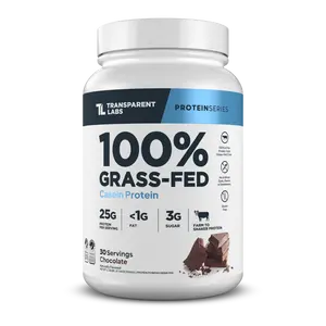 Transparent Labs Grass‑Fed Casein Protein – 25 g Slow‑Digest Casein