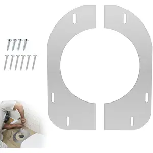 Toilet Flange Extender, Toilet Flange Repair Kit,490-11322 Closet Flange Floor Support, 1mm Thickness(Stainless Steel)