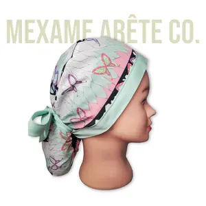 Scrub Cap Traditional Kimono Butterfly Shinobu