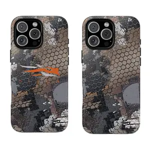 SITKA Optifade Camo Tough Phone Case, Camo Couple Hunting Case, Durable, Perfect Gift Tough Phone case for iPhone 16 15 14 13 12 11 Pro Plus Pro Max X XS XR iPhone 8 7 SE and Samsung Galaxy S24, S23, S22, S21