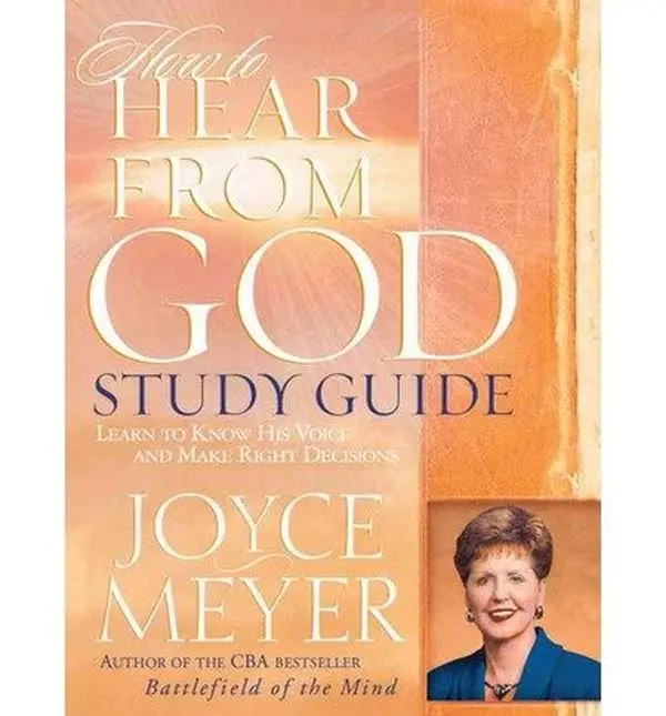 USED Book - How to Hear From God Study Guide: Learn to Know His Voice and Make Right Decisions by Joyce Meyer (Paperback) - english