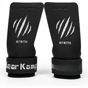 Black  No Hole Grips for - Lightweight,  Weightlifting Grips, Protect Hands and Provides Comfort -  for  , Powerlifting