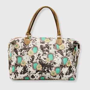 Cow Gemstones Weekender Bag
