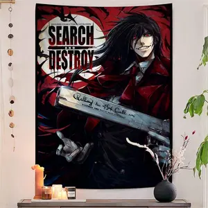 Hellsing Colorful Tapestry Wall Hanging Bohemian Wall Tapestries Mandala Wall Art Decor