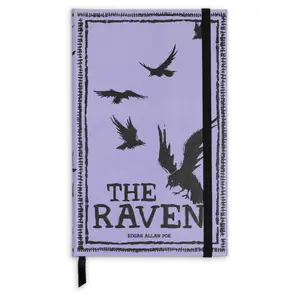 Vegan Leather Journal, The Raven (Purple)