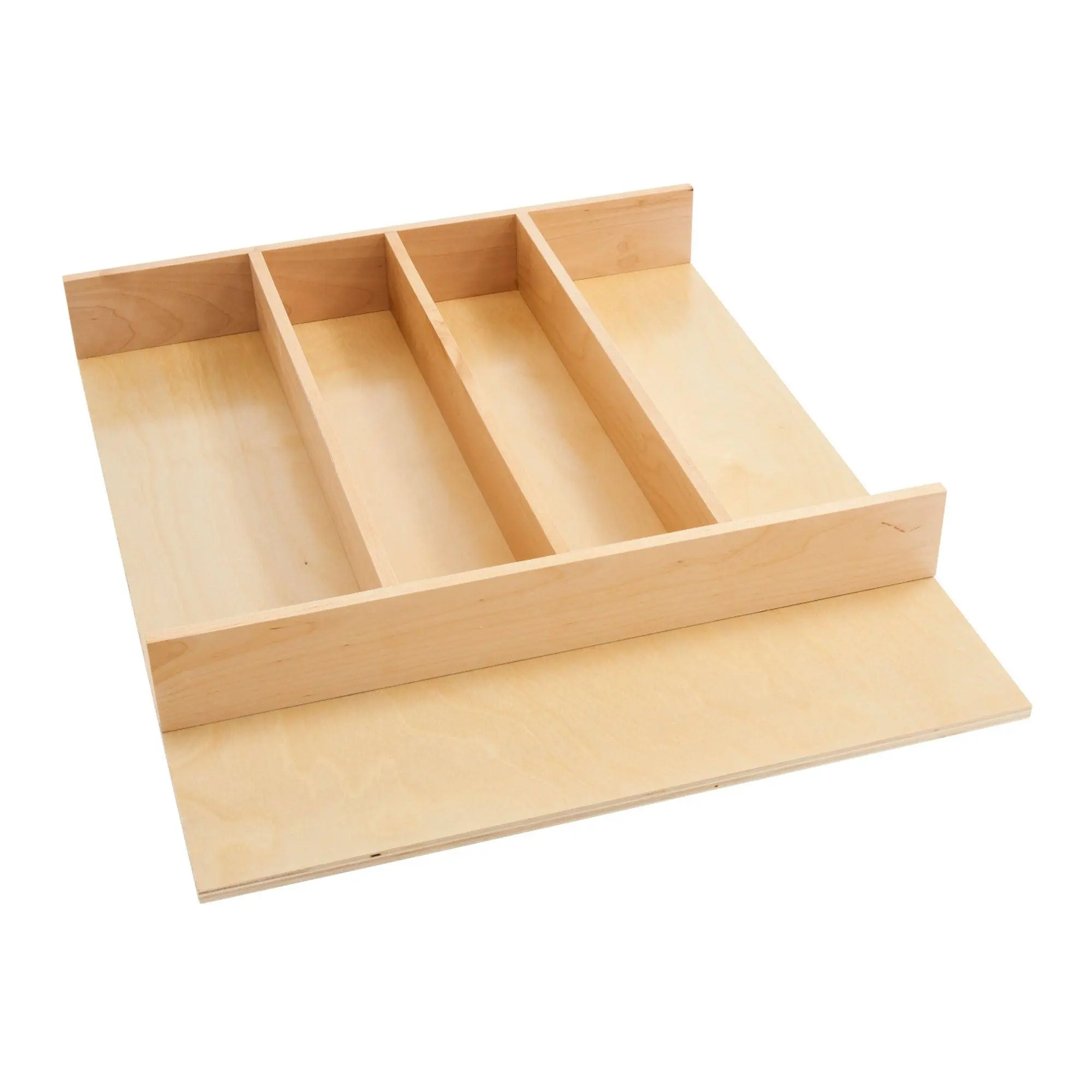 Rev-A-Shelf Wodden Kitchen Drawer Utility Tray Insert 18.5" x 22", Maple, 4WUT-1