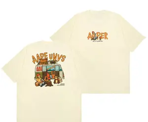 Aape By A Bathing Ape Men's T-Shirt 2025 SS AAPER CAMPING AAPER