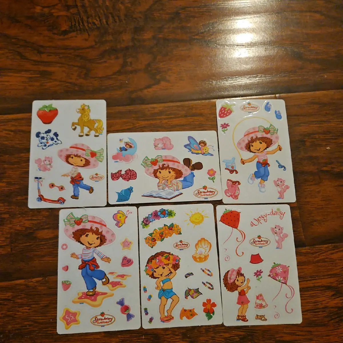 Strawberry shortcake sticker lot