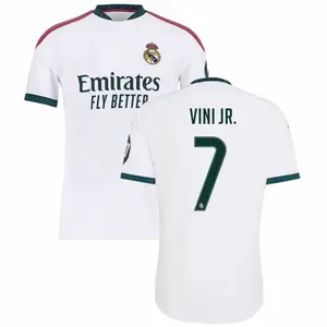 Unisex Soccer/Football Real Madrid Team Vini jr. #7 Laliga 2026/27 Home Replica jersey - White G6