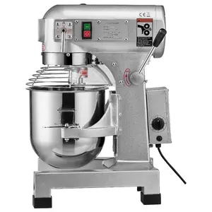 VEVOR Commercial Food Mixer, 14L Commercial Stand Mixer with 3 Adjustable Speeds, 550W Dough Mixer with Stainless Steel Bowl and 3 Mixing Attachments, Ideal for Restaurant, Bakery, Pastry shop, Cafe