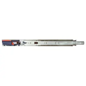 212 MAIN Knape & Vogt 8450FMRP True Heavy Duty Draw Slide, 18 in. Full Extension, 24 in. Max Width, Side Mount, Soft Close, Zinc Finish, Telescopic Movement, Lever Disconnect, Direct Access