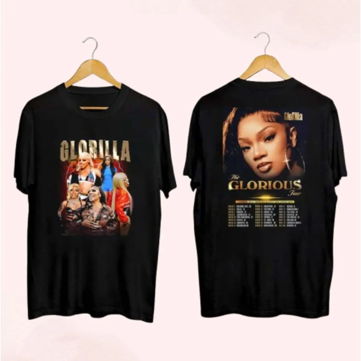 GloRilla Bootleg Sweatshirt, 2025 GloRilla Glorious Tour Shirt, Tour Merch shirt, GloRilla Concert, Fans gift, 90s Vintage tee