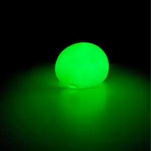 Glow in the Dark Silicone Clown Nose Series – Handcrafted Gloss Finish Costume Accessory in Green, Purple & Orange for Performers and Parties
