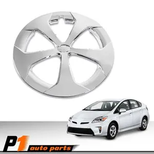 16-Inch Quality Hubcap Wheel Cover, New Replacement for 2012-15 Toyota Prius & Prius C, Package to Protect Wheels