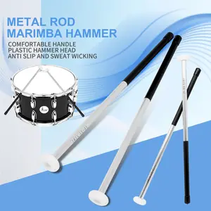 Irinax-41 Aluminum Handle Marching Drumsticks, School Band & Stage Performance Preferred, Durable and Lightweight Design