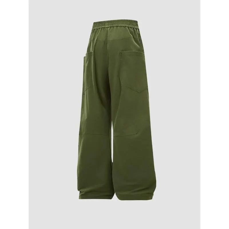 Women's Outdoor Hiking Pants, Windproof Waterproof Fleece Lined Thickened Loose Fit, New Trendy Mountain Climbing Workwear Women's Outdoor Hiking Pants, Windproof Waterproof Fleece Lined Thickened Loose Fit, New Trendy Mountain Climbing Workwear