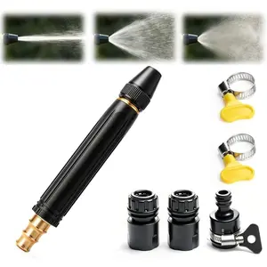 Powerful High-Pressure Water Gun for Car Cleaning, 2026 NEW Home Portable Handheld Water Sprayer with Booster Nozzle and Hose, A Must-Have for Watering Plants, Yard Maintenance Auto Spray Tool (1PCS)