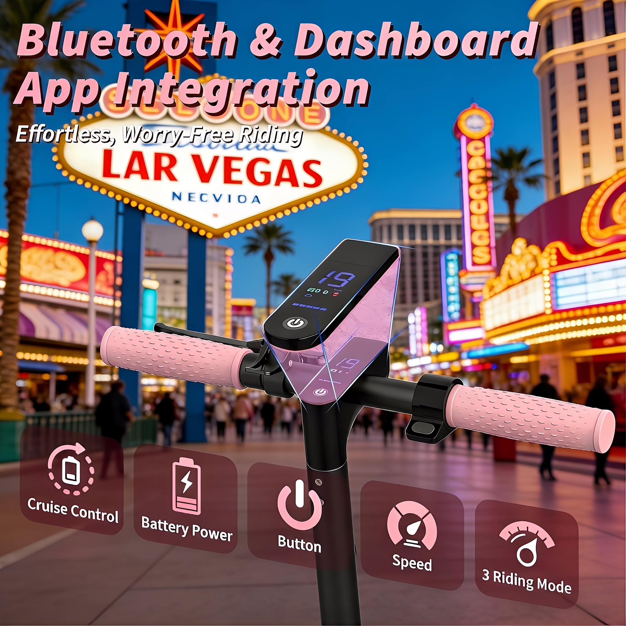 Electric Scooter,8.5" Tires,350W Motor,Up to 19MPH Max Speed,Portable Electric Scooter with Light, Suitable for Female Girls,Halloween Gifts Electric Scooter,8.5" Tires,350W Motor,Up to 19MPH Max Speed,Portable Electric Scooter with Light, Suitable for Female Girls,Halloween Gifts