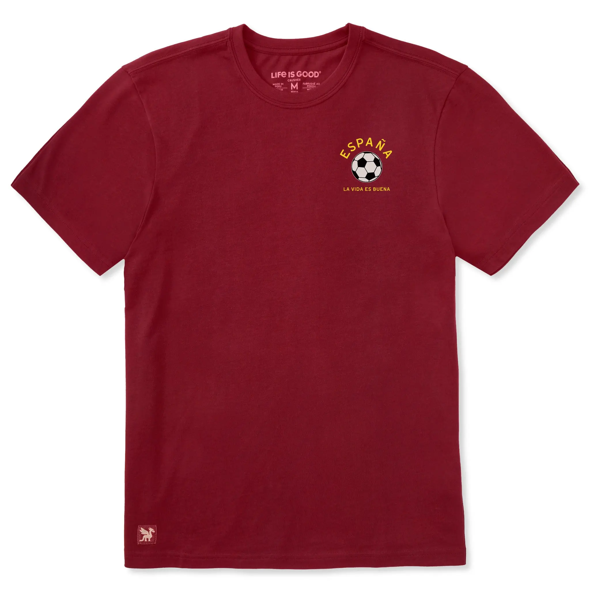 Men's España Soccer Short Sleeve Crusher Tee
