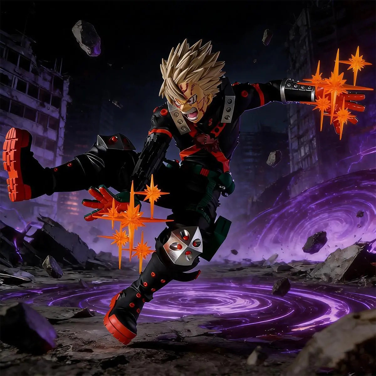 Anime MHA Figure Katsuki Bakugo Action Figure Bakugou Katsuki figure Fighter Model Collection doll Toy Boys Girls Surprise Gifts