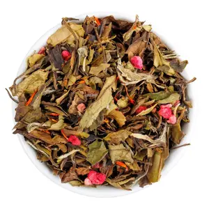 Raspberry Champagne White Tea - Loose Leaf - Fusion Teas