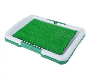 Petmaker Artificial Grass Pee Pad Set Reusable Puppy Essential Petmaker Artificial Grass Pee Pad Set Reusable Puppy Essential