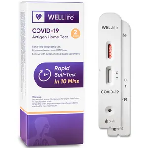 【CLEARANCE】WELL Life™ COVID-19 Antigen Home Test, 2 Tests (ExP:11/21/2026)