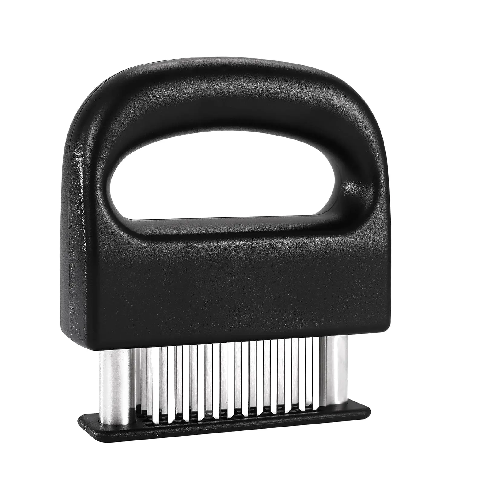 Professional 48 Stainless Steel Needles Blade Meat Tenderizer Tool for Steak, Poultry, Beef, Chicken, Pork, Manual Kitchen Tool for Tenderizing, Juicier Meat