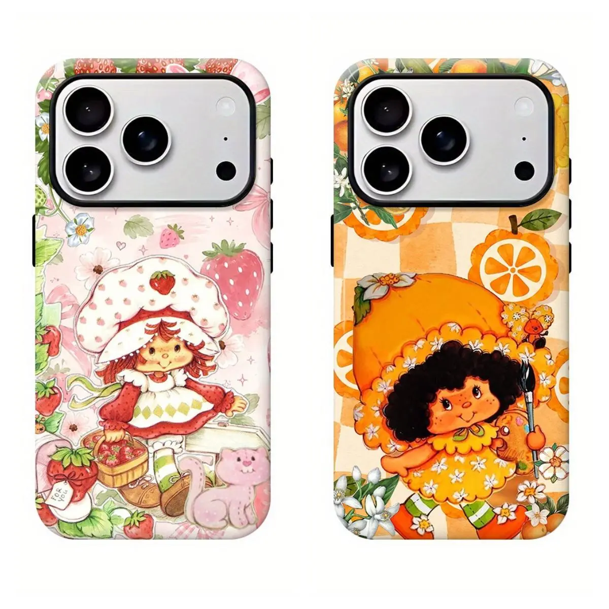 cute coquette Strawberry Phone Case,Goth Gift,trendy Phone Cover , phone Accessories cute Slim Stripe Suitable for iPhone 17/16/15/14/13/12/11 ProMax/Plus