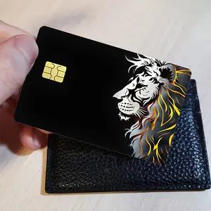 "Stylish Lion Design Credit Card Decals" These Stickers Are Perfect for EBT, Transit Passes, Keys, Credit And Debit Cards, Providing Protection for Bank Cards Without Bubbles, Are Waterproof, And Fit Small Chip Cards