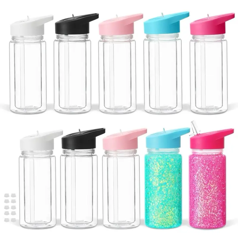 Customizable Snow Globes for Kids - Choose Your Sticker Design and Snow Effect