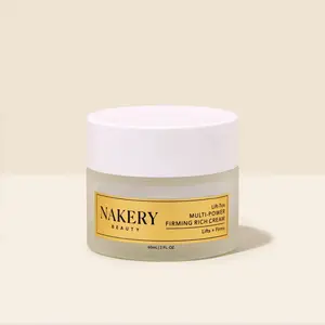 Nakery Lift-Tox Multi-Power Firming Rich Moisturizing Cream - Made with SepiLift, Plant Stem Cells & Collagen for Plumping & Tightening Skin 60 ml / 2 fl oz
