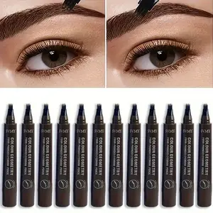 12 Pack Eyebrow Pencil Set, Extremely Fine Eyebrow Pencil, Naturally Smooth, Durable, Waterproof And Colorfast, Perfect Gift Winter Makeup
