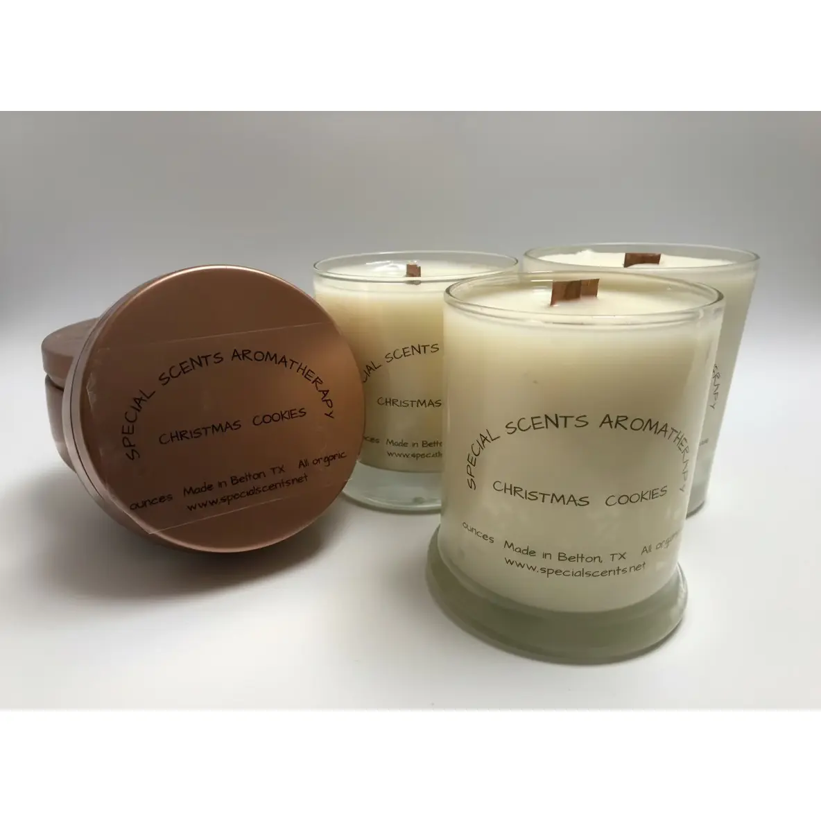 Christmas Cookie Candle