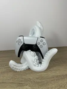 Tentacle Controller Holder Stand , Unique Desk Decor | Gamer Organization for PS5, Xbox, etc.