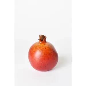 3.5" Faux Pomegranate Fruit