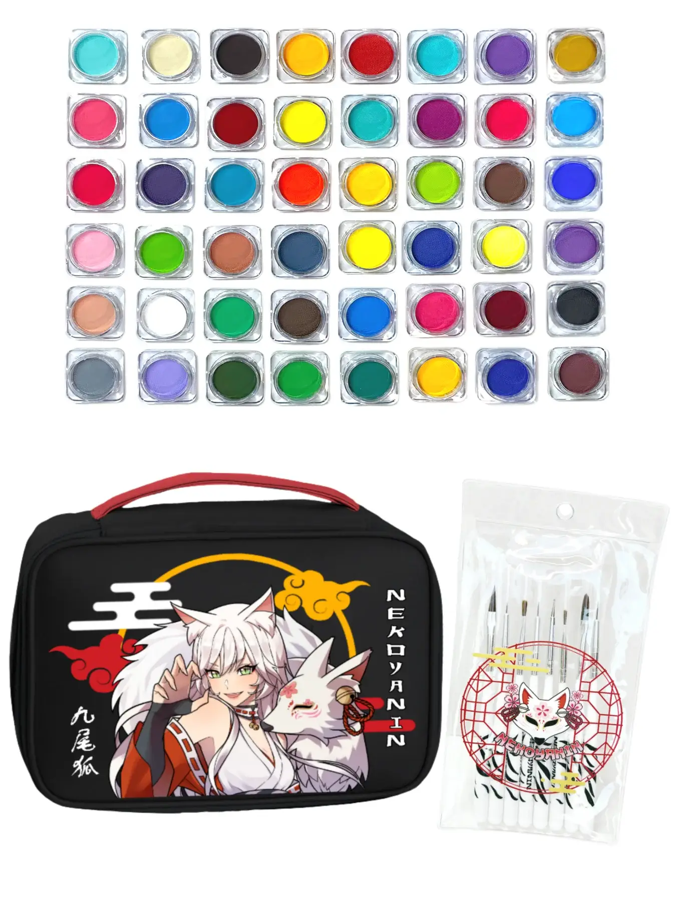 Nine tails Water activated Graphic eyeliner