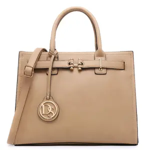 Women's Satchel Purses plain affordable designer Handbags Belted Top-handle Work college small simply Tote bag Shoulder brown bags with Long Strap 2026