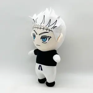 Gojo Satoru Anime plush toy Figure Action figure Cosplay Plush Cute JJK Collection Home Decor Kids Birthday Gift Soft Toy 30cm