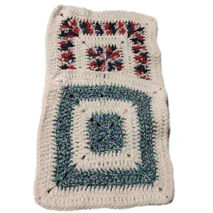 Crochet Dishcloth - Soft Fabric for Cleaning, Ideal for Laundry and Kitchen Use