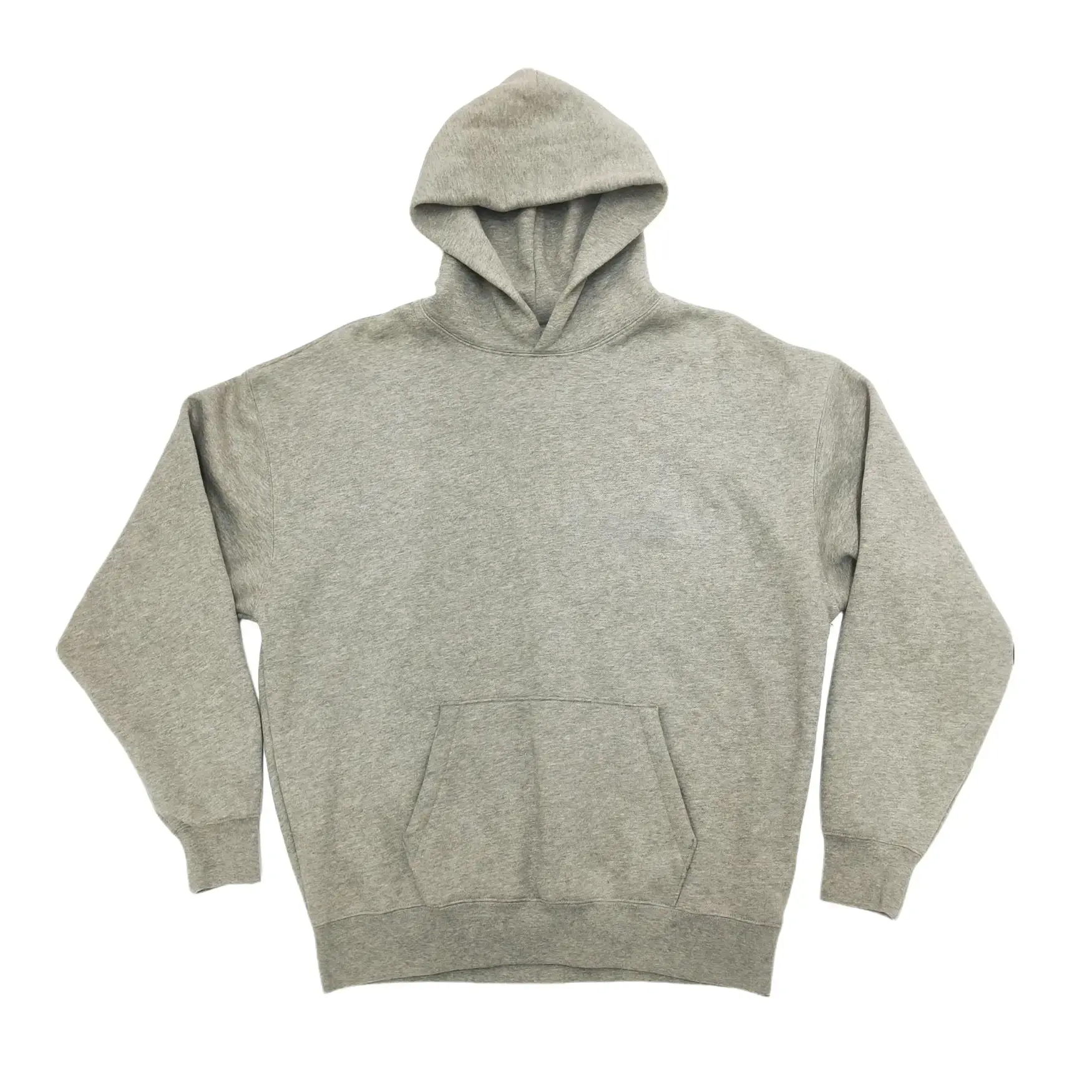 Loose Fit Dark Grey Hoodie Unisex Casual Pullover Sweatshirt - Relaxed Oversized Streetwear Basic Hoodie for Daily & Loungewear Menswear