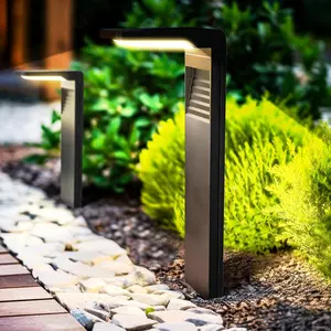 Outdoor Lights,Solar Pathway Lights (2/4/6/Pack) with Dual-Color Mode,Modern Solar Path Lights Outdoor Waterproof Outdoor Solar Lights for Backyard, Lawn, Driveway, Walkway,Garden Decorative Outdoorfun