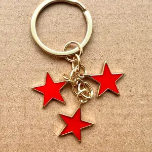 Preppy Star Keychain