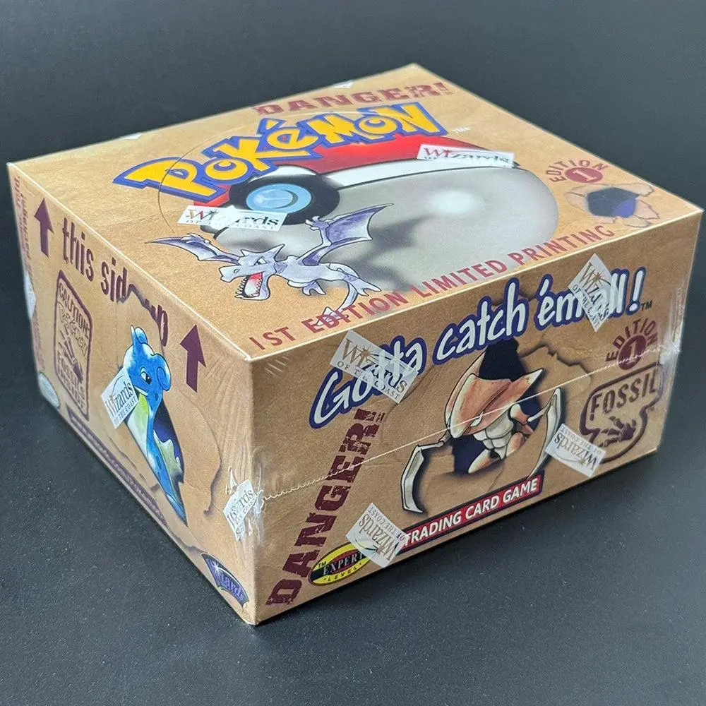 Pokémon Fossil Booster Box TCG 1st Edition 36 Pack Aerodactyl Lapras Zapdos